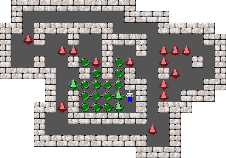 Sokoban Remodel Club level 97